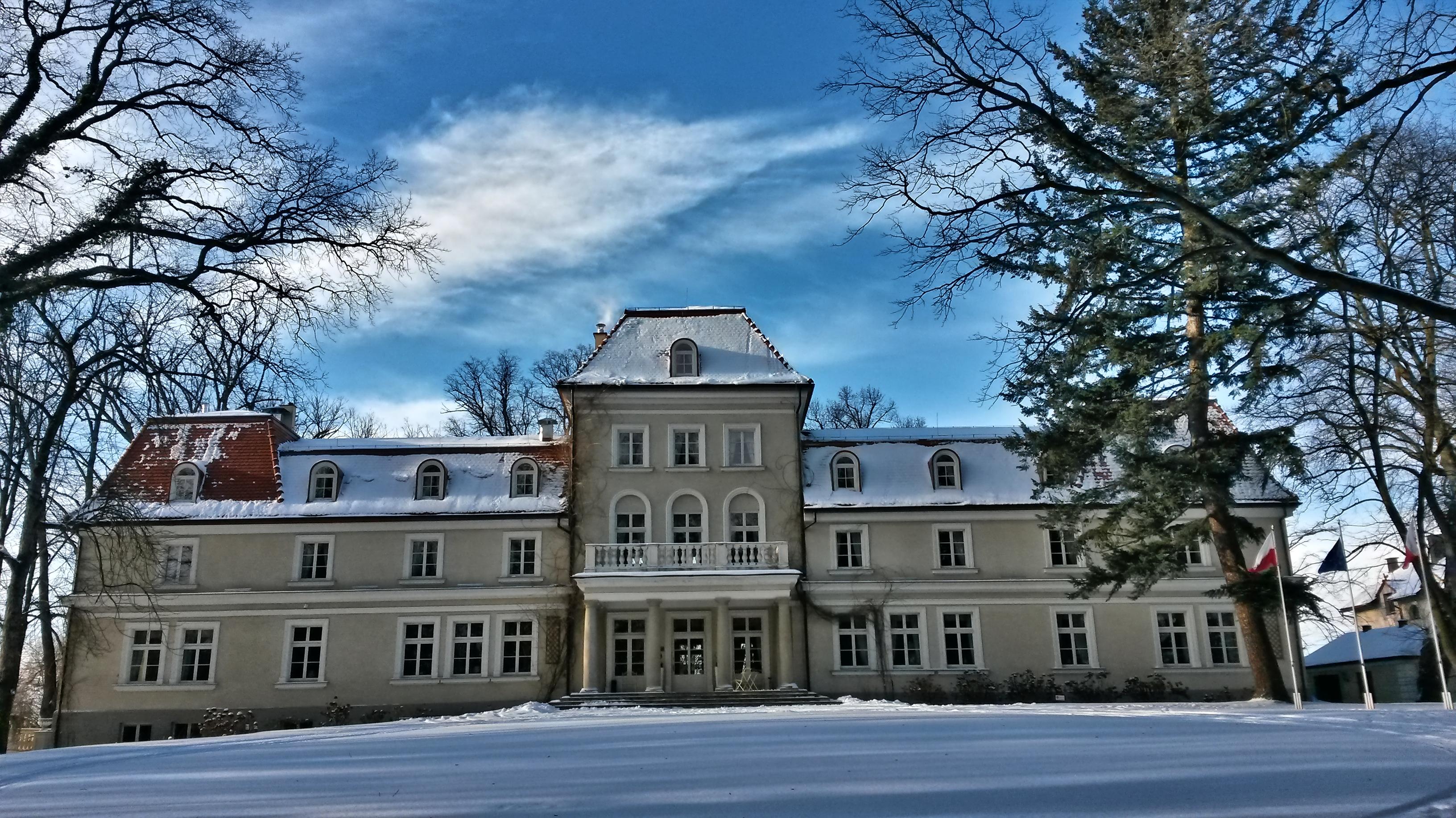 Dwor Sierakow Hotel Exterior foto